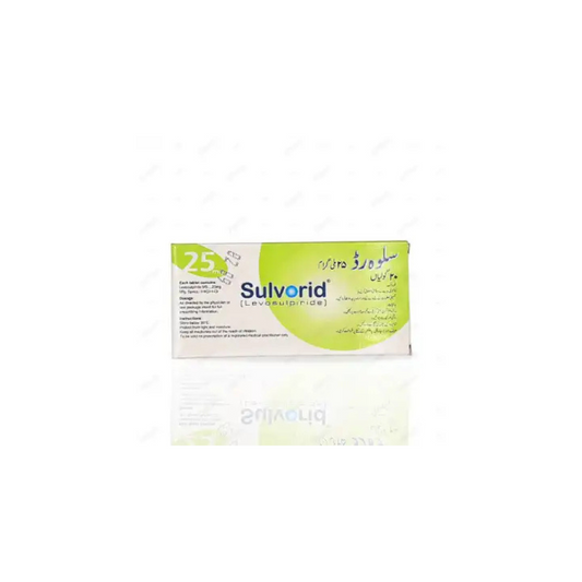 Sulvorid Tablets 25Mg 20's (1 Strip = 10 Tablets)