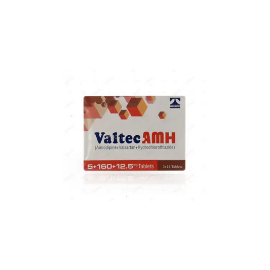 Valtec Amh Tablets 5/160/12.5Mg 28's (1 Strip = 14 Tablets)