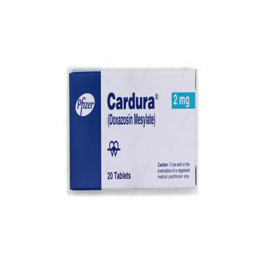 Cardura Tablets 2Mg (1 Strip = 10 Tablets)
