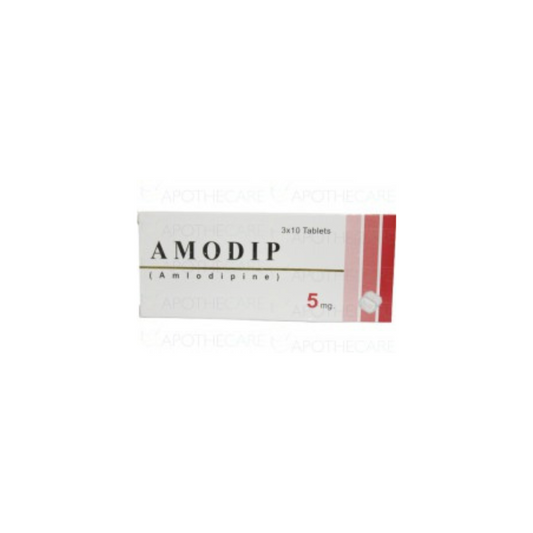 Amodip Tablets 5Mg (1 Box = 3 Strips)
