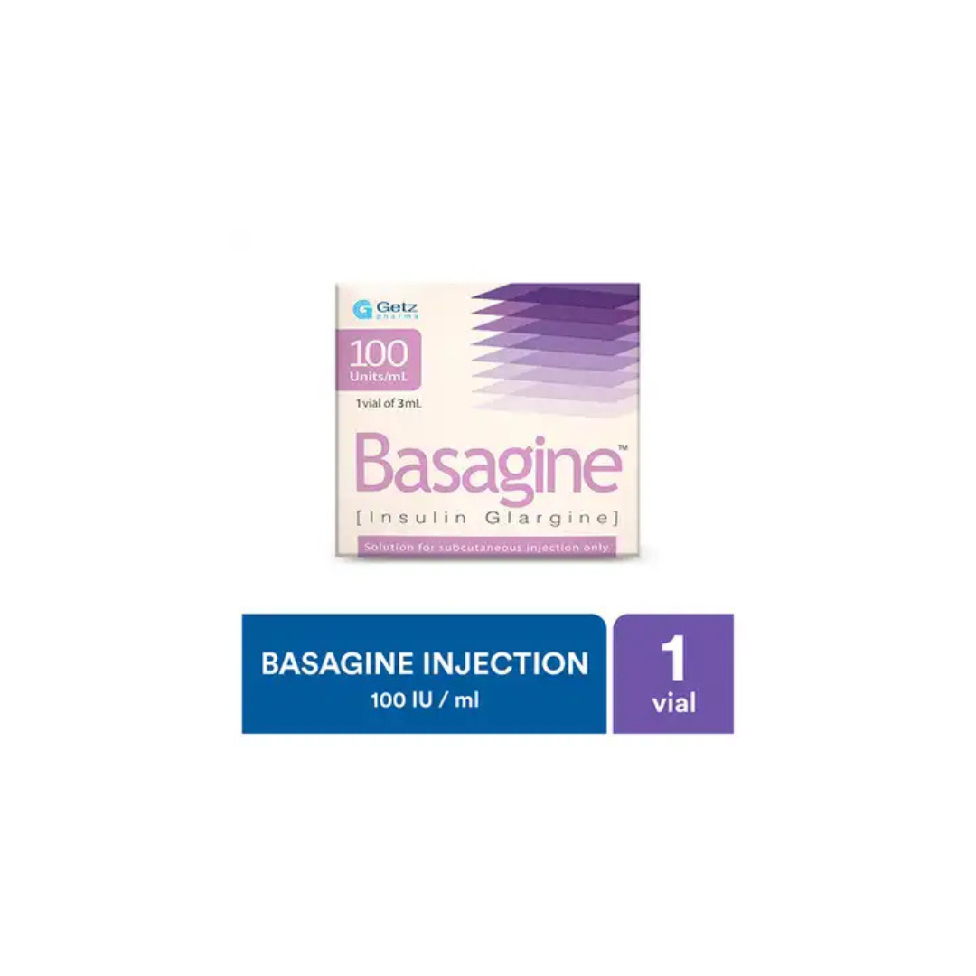 Basagine Injection Basagine Injection 100Units/Ml 3Ml – PILLBOX+