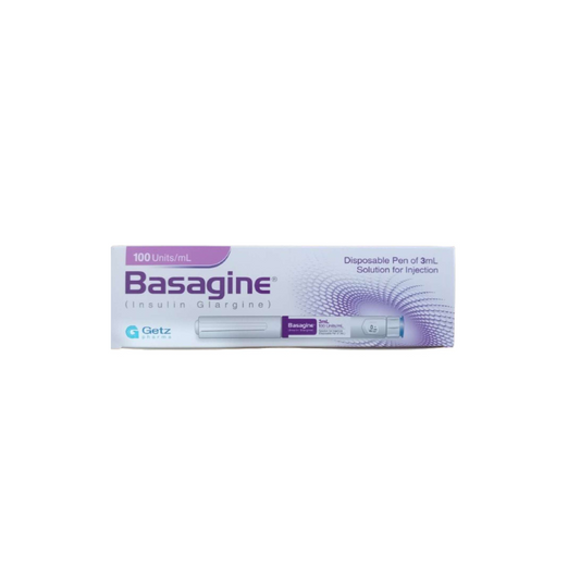 Basagine Pen 100U/3Ml (Box = 1 Injection)