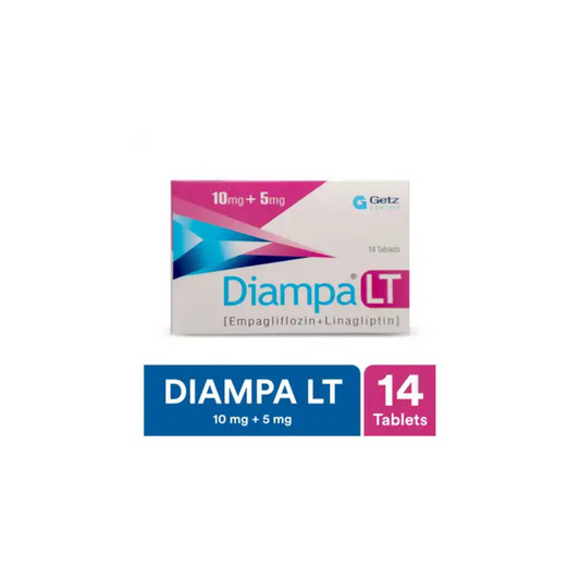 Diampa Lt Tablets 10Mg+5Mg 14's (1 Strip = 7 Tablets)