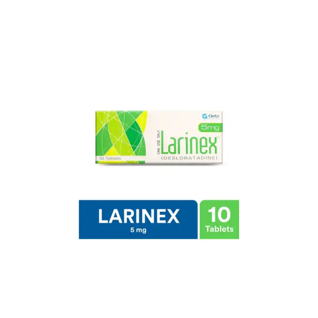 Larinex Tablets 5Mg 10's (1 Strip = 10 Tablets)