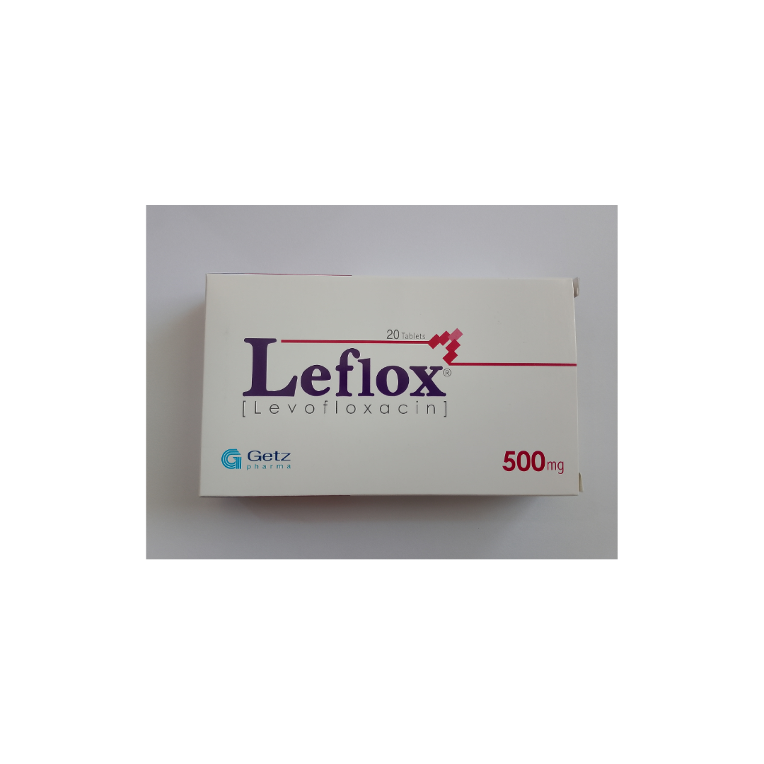 Leflox Tablets 500Mg 20,s (1 Strip = 10 Tablets)