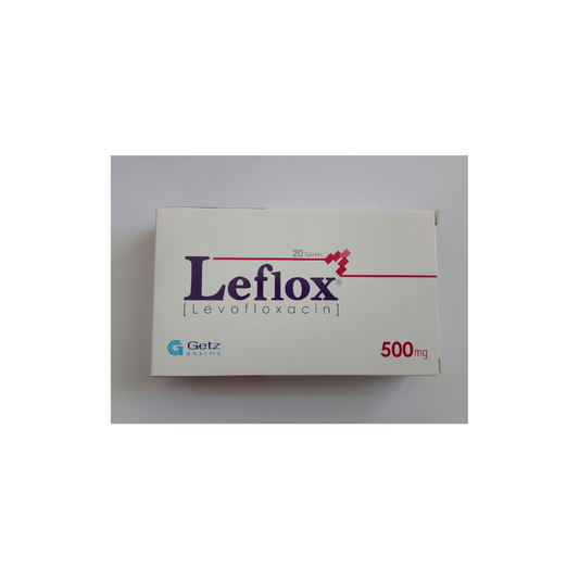 Leflox Tablets 500Mg 20,s (1 Strip = 10 Tablets)