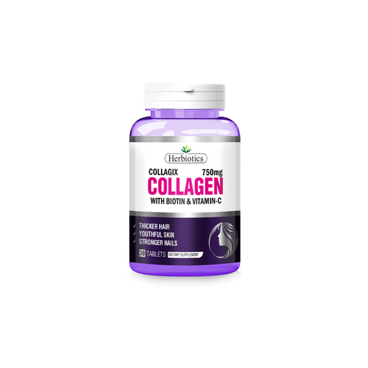 Herbiotics Collagix Tablets 750Mg (1 Bottle = 30 Tablets)