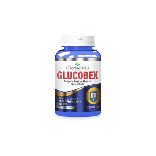Herbiotics Glucobex Tablets (1 Bottle = 30 Tablets)