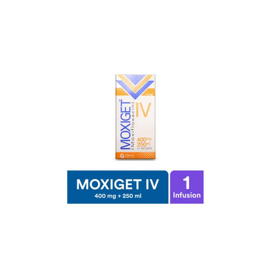 Moxiget Iv Injection 400Mg/250Ml (1 Box = 1 Injection)