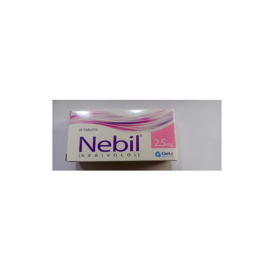 Nebil Tablets 2.5Mg 28's (1 Strip = 7 Tablets)
