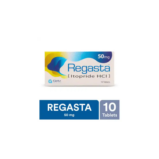Regasta Tablets 50Mg 10's (1 Strip = 10 Tablets)