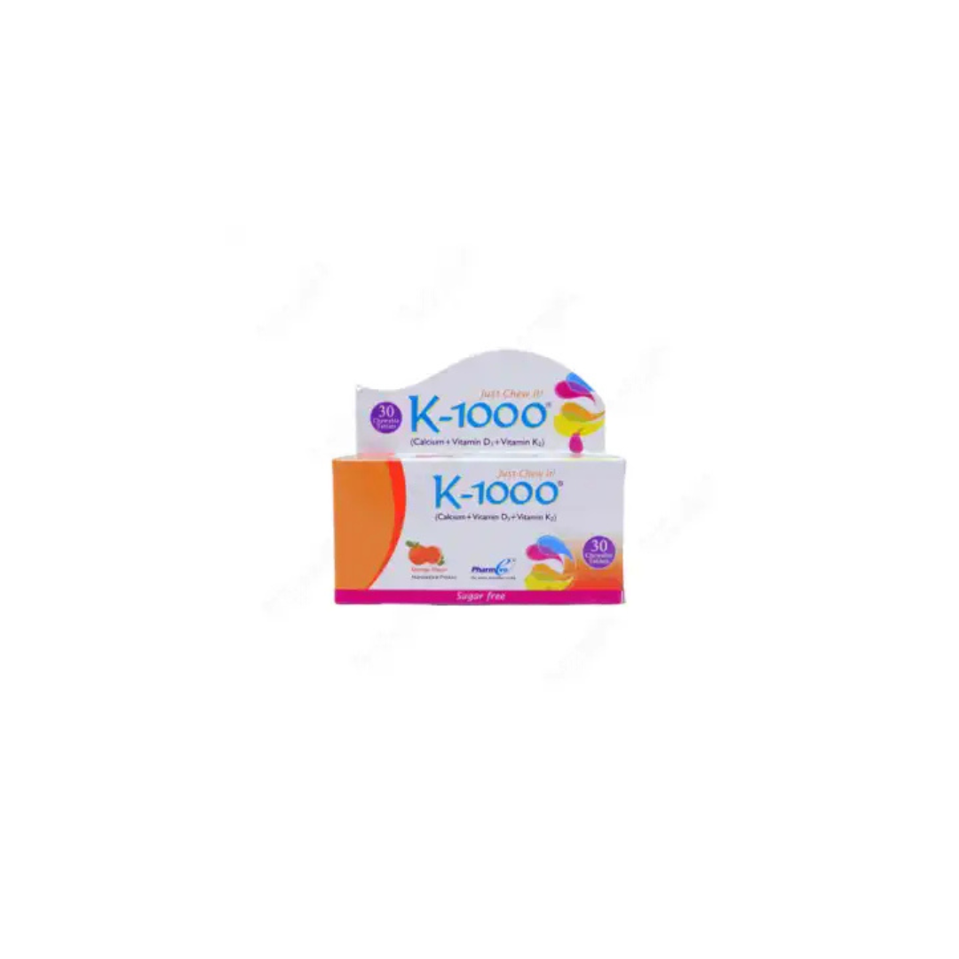 K-1000 Chewable Tablets (1 Box = 30 Tablets)