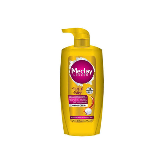 MECLAY SHAMPOO SOFT & SILKY YELLOW 660ML