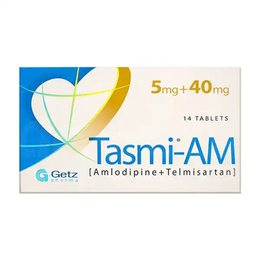 Tasmi-AM Tablets 5MG+40MG (1 Box = 2 Strips) (1 Strip = 7 Tablets)