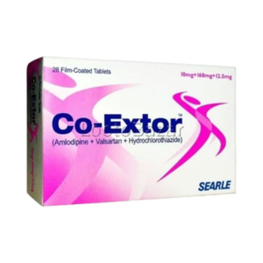 Co-Extor Tablets 10/160/12.5MG (1 Box = 2 Strips) (1 Strip = 14 Tablets)