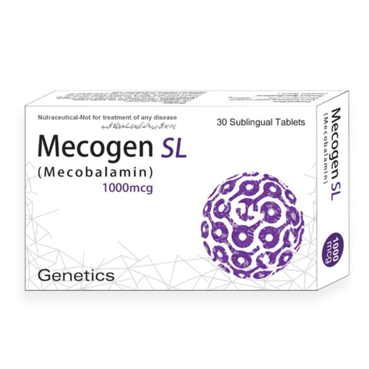 Mecogen SL Tablets 1000MCG (1 Box = 3 Strips) (1 Strip = 10 Tablets)
