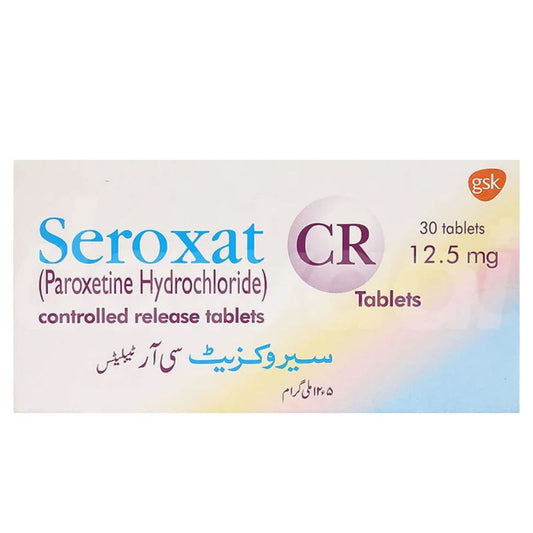 Seroxat CR Tablets 12.5MG (1 Box = 3 Strips)(1 Strip = 10 Tablets)