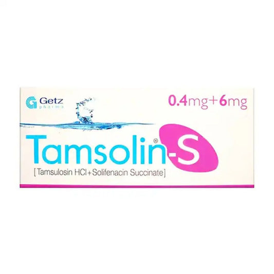 Tamsolin-S Tablets 0.4+6MG 20'S (1 Strip = 10 Tablets)