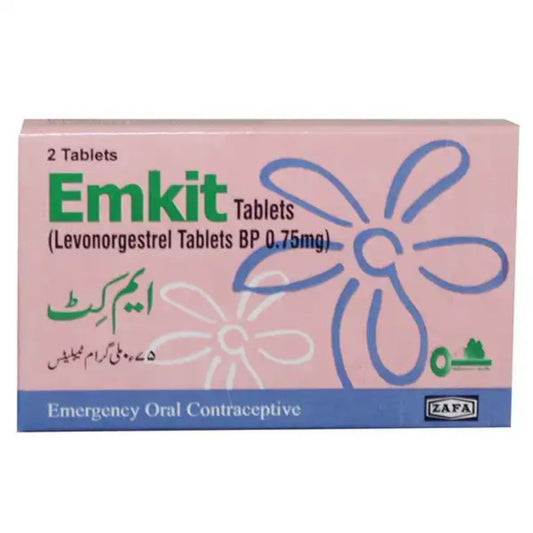 Emkit Tablets 0.75MG (1 Box = 1 Strip)(1 Strip = 2 Tablets)
