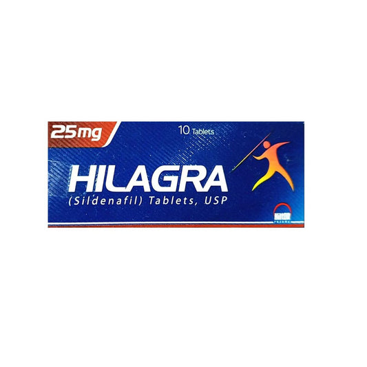 Hilagra Tab 25MG (1 Box = 10 Tablets)