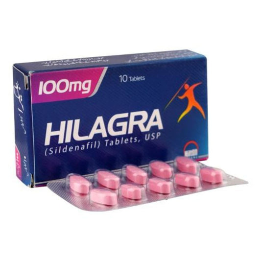 Hilagra Tab 100MG (1 Box = 10 Tablets)