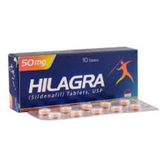 Hilagra Tab 50MG (1 Box = 10 Tablets)