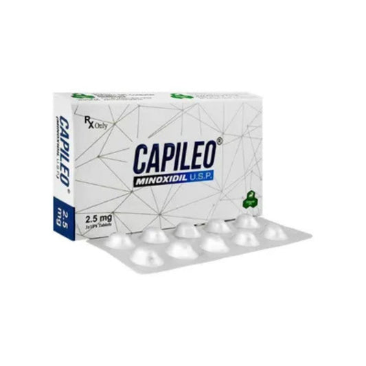 Capileo 2.5MG Tab (1 Box = 3 Strips) (1 Strip = 10 Tabs}