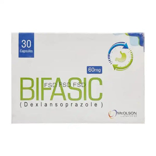 Bifasic Tablets 60MG (1 Box = 3 Strips) (1 Strip = 10 Capsules)
