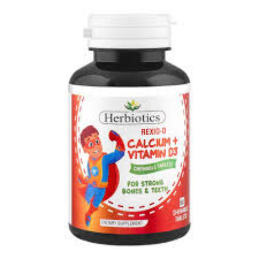 Herbiotics Rexio D (1 بوتل = 60 گولیاں)