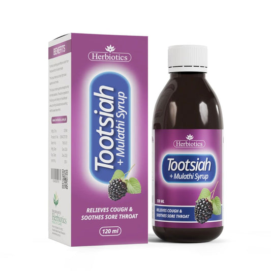 Herbiotics Tootsiah + Mulathi Syrup