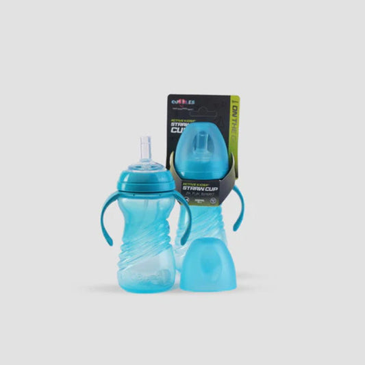 Cuddles Active Kids Straw Cup 300Ml With Handle