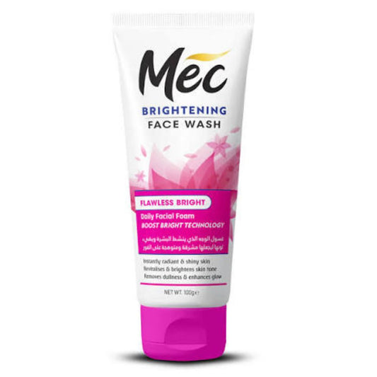 MEC FLAWLESS BRIGHT FACE WASH 100G