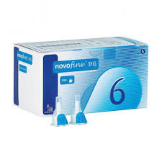Novofine Pen Needle 6mm (1 Box = 100 Needles)