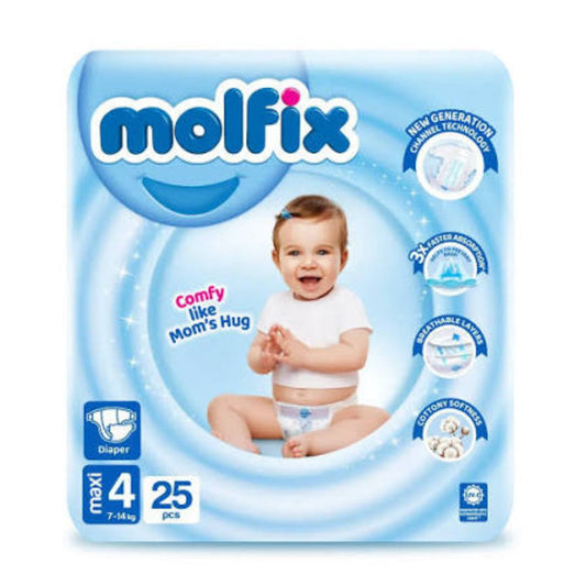 Molfix Baby Diaper Large 25Pcs