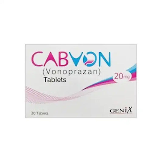 Cabvon Tablets 20MG (1 Box = 3 Strips) (1 Strip = 10 Tablets)