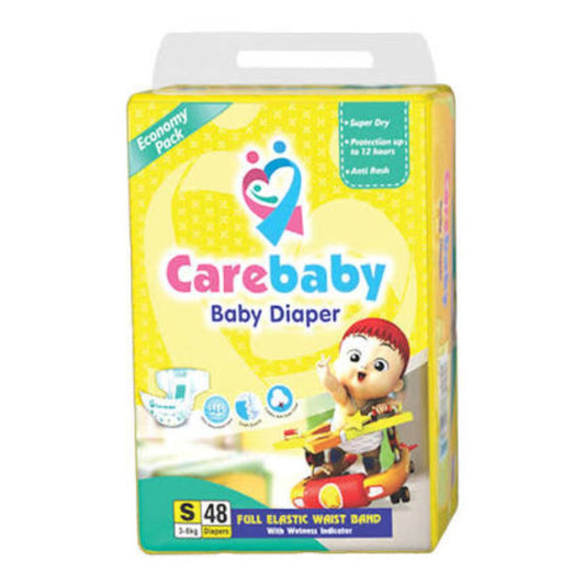 Care Baby Diaper Small 48Pcs