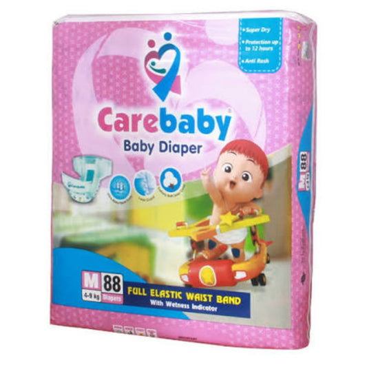 Care Baby Diaper Medium 88Pcs