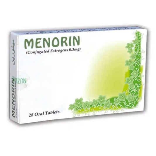 Menorin 0.3MG Tablets (1 Box = 2 Strips) (1 Strip = 28 Tablets)