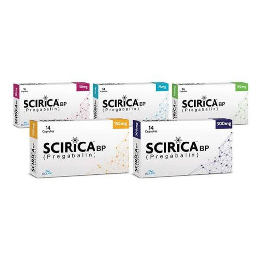 Scirica Capsules 300MG (1 Box = 2 Strips) (1 Strip = 7 Tablets)