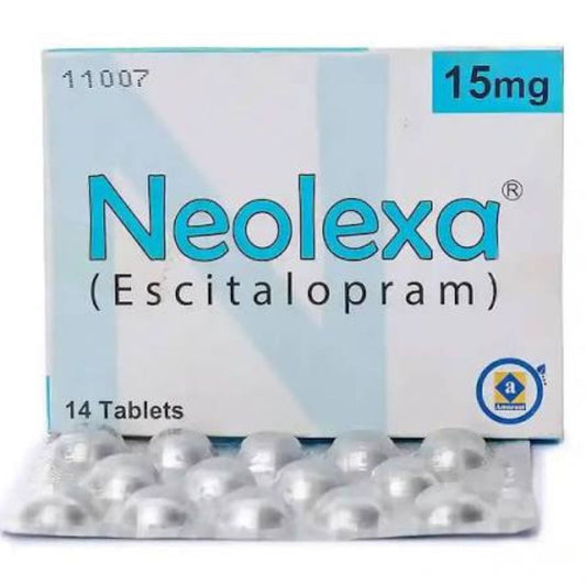Neolexa Tablets 15MG (1 Box = 1 Strip)(1 Strip = 10 Tablets)