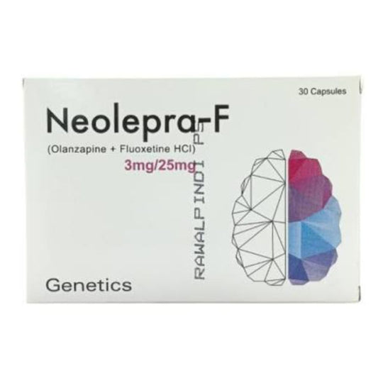 Neolepra-F 3/25MG Capsules (1 Box = 30 Capsules)