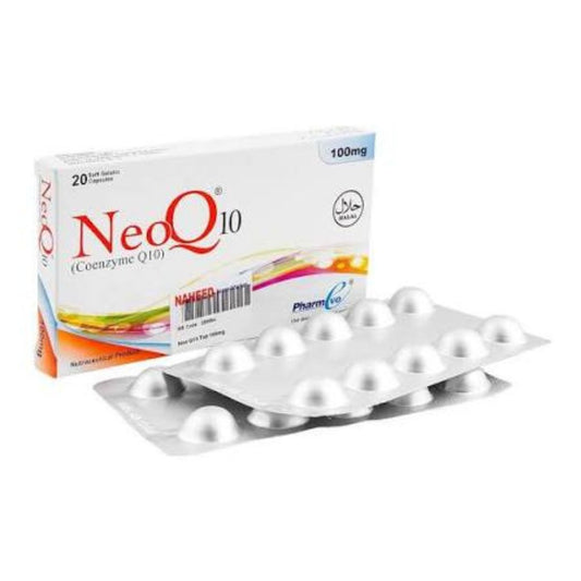 Neo Q10 Capsules (1 Box = 2 Strips)(1 Strip = 10 Capsules)