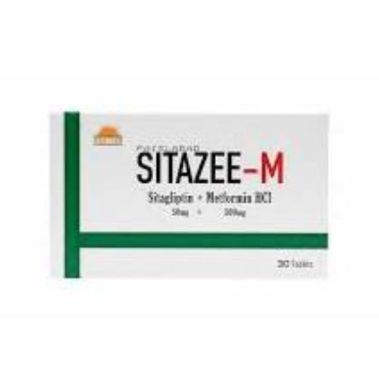 Sitazee-M 50/500MG (1 Box = 3 Strips)(1 Strip = 10 Tablets)