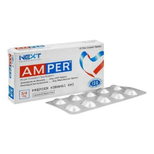 Amper Tab 5/40MG (1 Box = 10 Tablets)