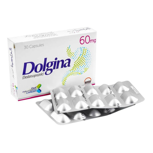 Dolgina Capsules 60MG (1 Box = 3 Strips)(1 Strip = 10 Capsules)