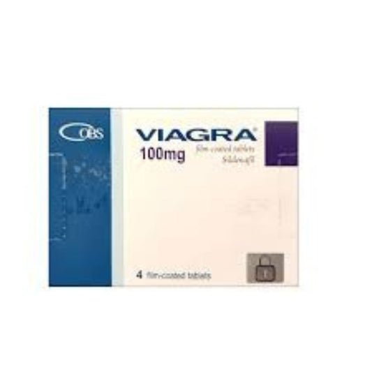 Viagra 100Mg (1 Box = 4 Tablets)