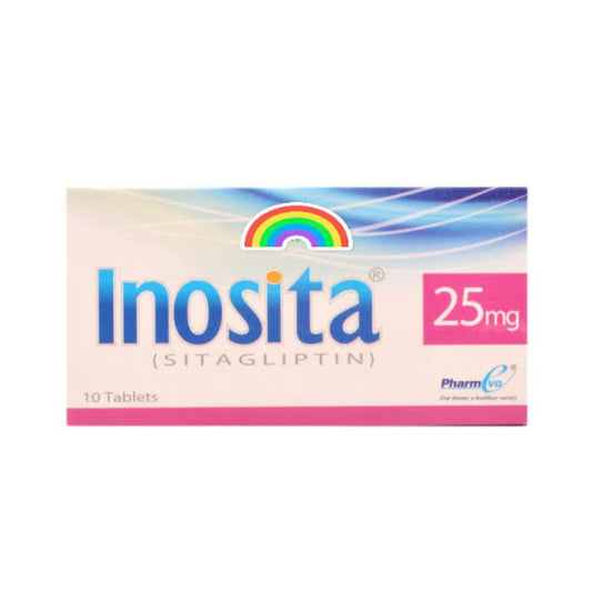 Inosita گولیاں 25Mg 10,s (1 پٹی = 10 گولیاں) 