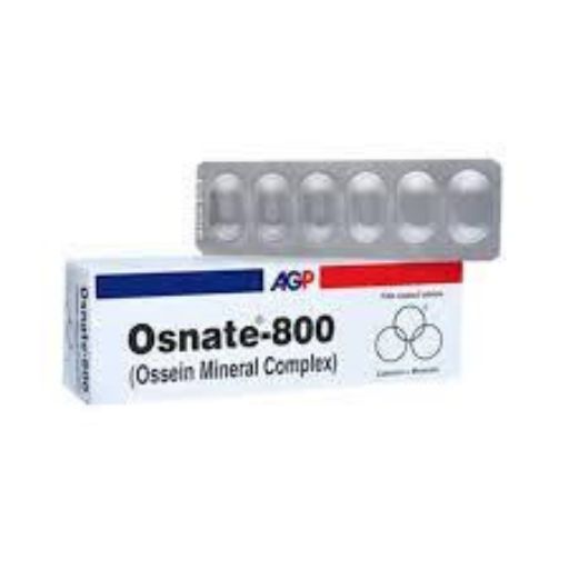 Osnate-800 Tablets 830Mg (1 Box = 5 Strips)(1 Strip = 6 Tablets)