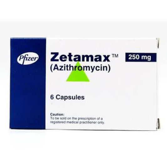 Zetamax Cap 250 Mg 6'S