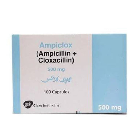 Ampiclox 500Mg Cap 100 S